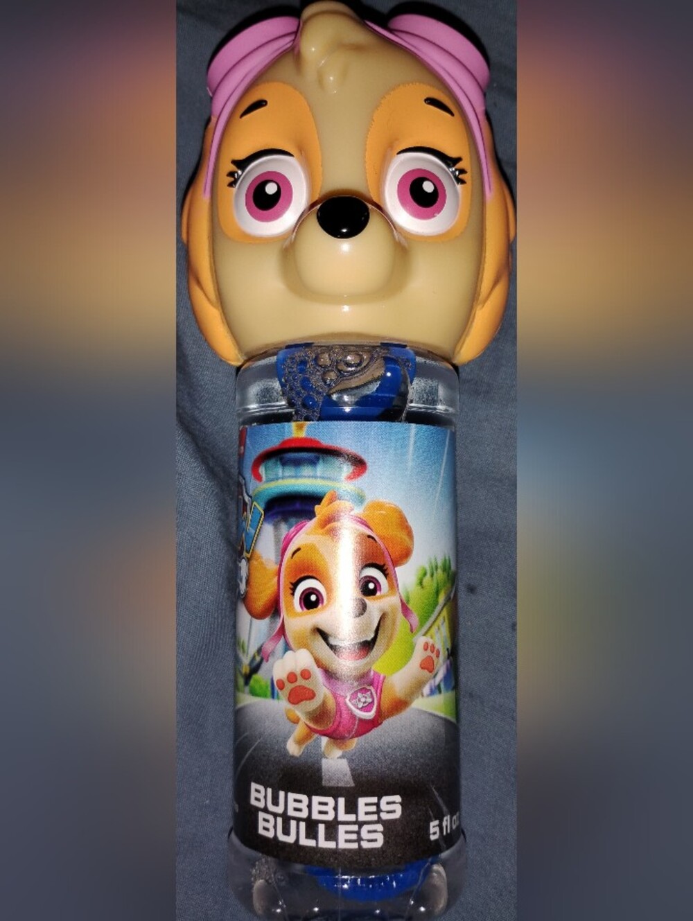 Skye PAW Patrol Bottle of Bubbles